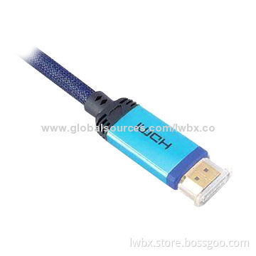 HDMI A to A Cables, EMI/RFI Protection, 10Gbps Bandwidth, Support 3-D, 1080P Gold-plated Connector